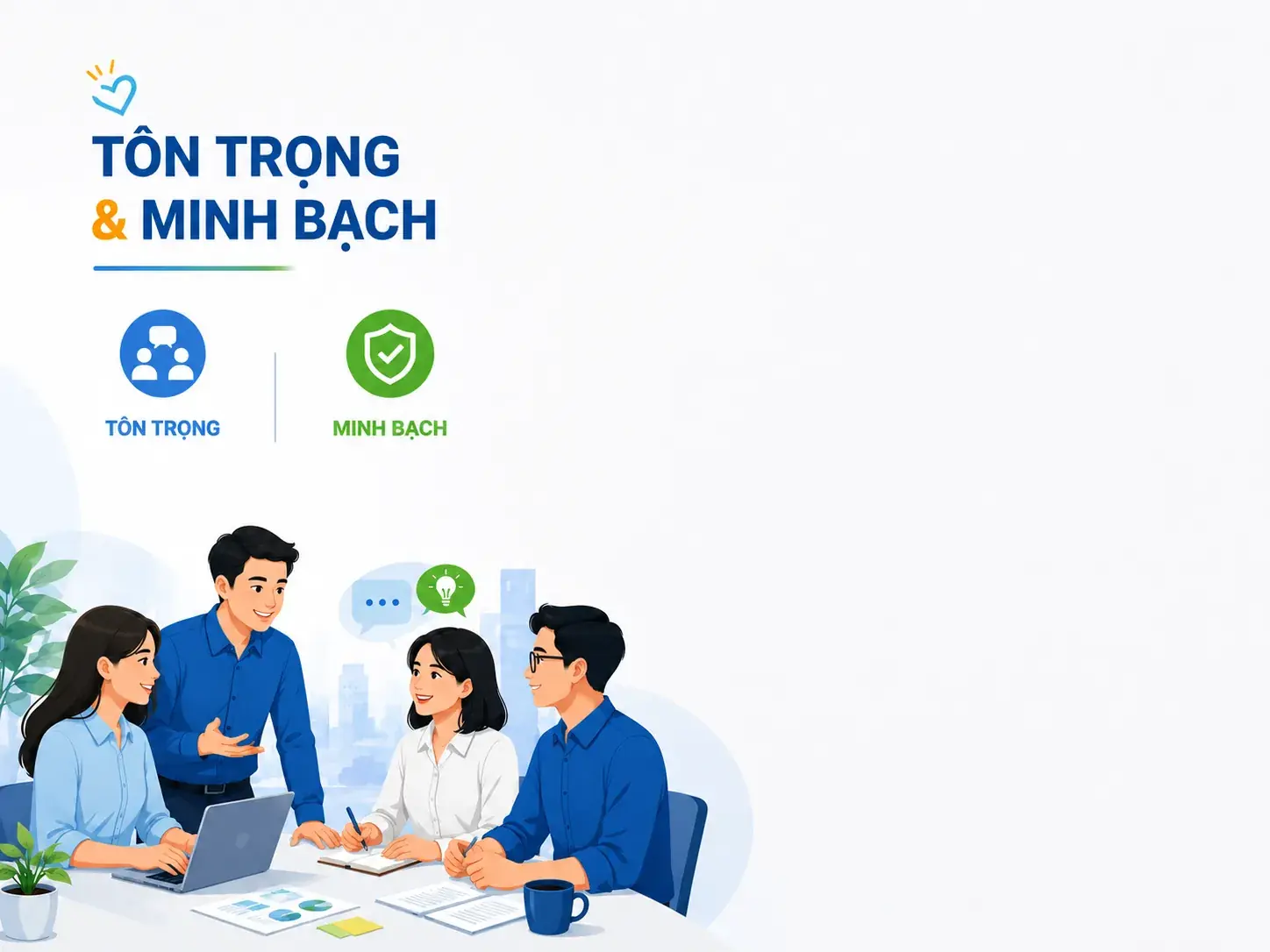 Tôn trọng & Minh bạch
